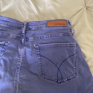 Calvin Klein Blue Jean Shorts